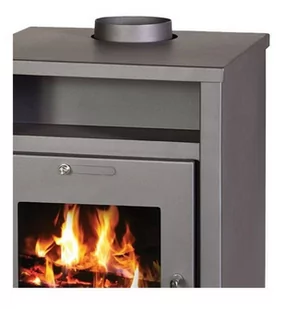 Piec piecyk kominek na drewno z płaszczem wodnym 12kW - spełnia anty-smogowy EkoProjekt 48280254 - Piece wolnostojące - miniaturka - grafika 2