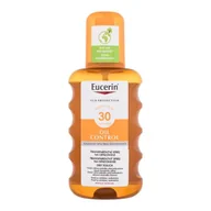 Balsamy i kremy do opalania - Eucerin Sun Oil Control Dry Touch Transparent Spray SPF30 preparat do opalania ciała 200 ml unisex - miniaturka - grafika 1