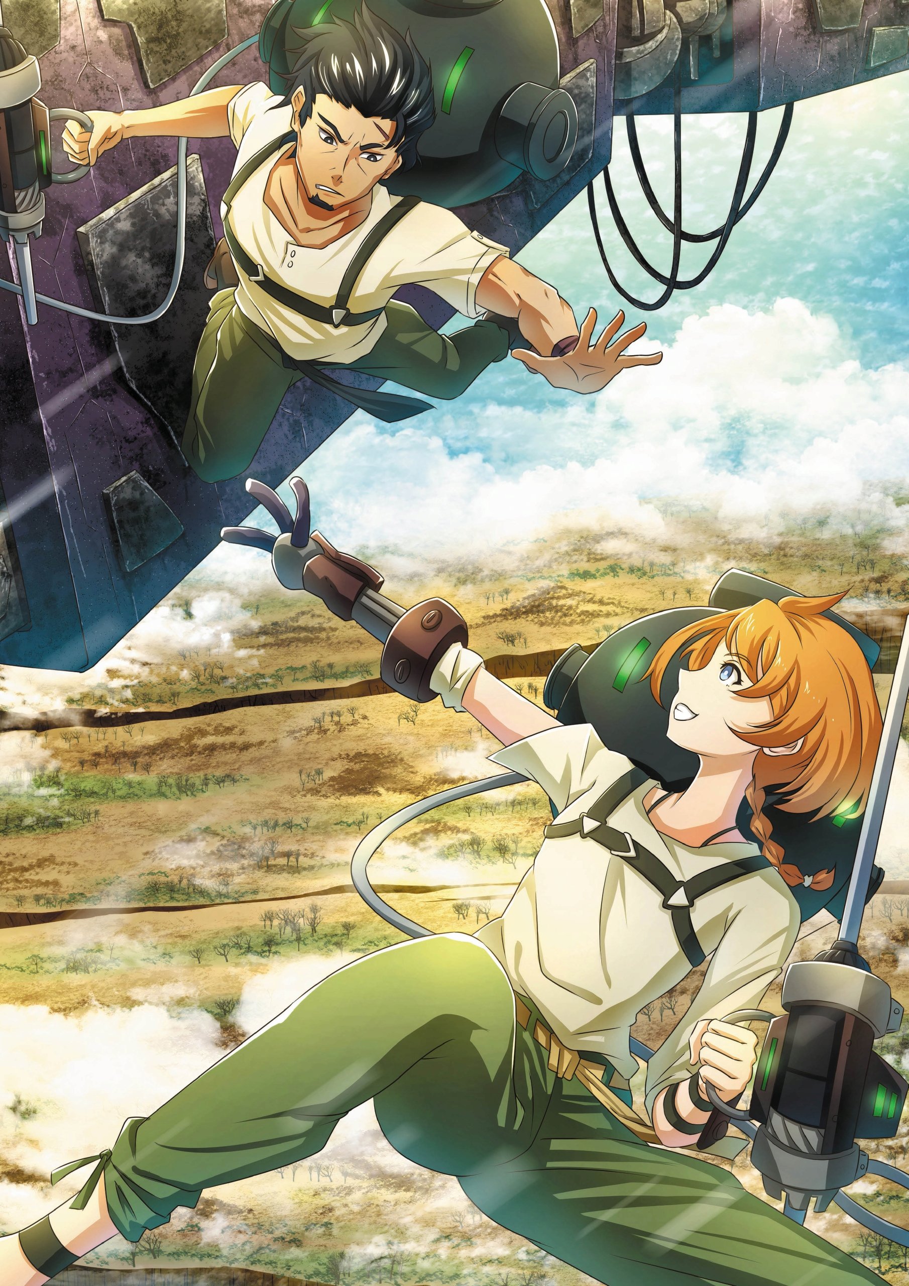 Plakat A1 anime manga Decadence