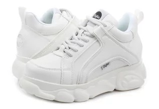 Sneakersy damskie - sneakersy BUFFALO - CORIN CLD VEGAN WHITE-39 - grafika 1