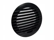 Akcesoria i części AGD - Kratka wentylacyjna 125 czarna z siatką solidna jakość Dospel - miniaturka - grafika 1