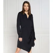 Sukienki - Tommy Hilfiger Sukienka CREPE KNOTTED - miniaturka - grafika 1