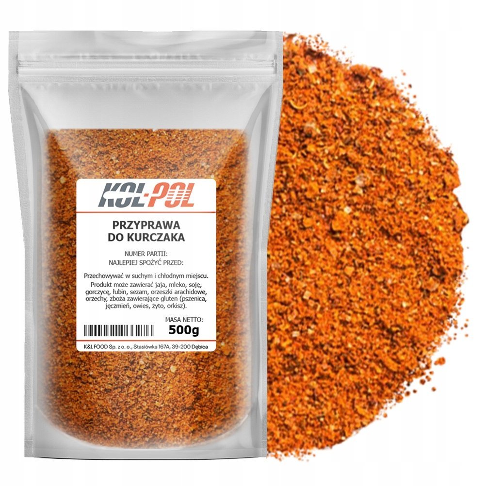 PRZYPRAWA DO KURCZAKA 500g Aromatyczna mieszanka naturalna jakość Kol-Pol