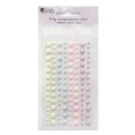Zabawki kreatywne - DP Craft Perły samoprzylepne 120 sztuk Pastel Candies - miniaturka - grafika 1