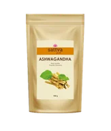 Suplementy naturalne - Organiczna Ashwagandha w proszku, 100 g - miniaturka - grafika 1