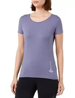 Koszulki i topy damskie - 4F Koszulka damska Tsd020 Tshirt, Szary, XL, Szary, XL - miniaturka - grafika 1