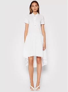 Sukienki - Rinascimento Sukienka koszulowa CFC0103381003 Biały Regular Fit - grafika 1