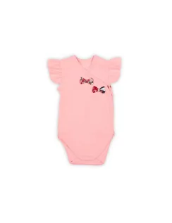 Body dla niemowląt - Nicol Body niemowlęce bawełniane rozpinane krótki rękaw Nana, Rozmiar: 56 - grafika 1
