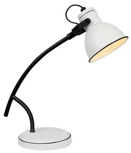 Candellux ZUMBA LAMPA GABINETOWA SZTYCA SKOS 1X40W E14 BIAŁY+CZARNY 41-72085 - Lampy stojące - miniaturka - grafika 1