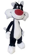 Lalki dla dziewczynek - PLUSZOWY KOT SYLWESTER PLUSZAK LOONEY TUNES MIĘKKA MASKOTKA ZABAWKA 100 CM - miniaturka - grafika 1