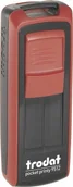 Pieczątki - Trodat Pieczątka Trodat Pocket Printy 9512 czerwona - miniaturka - grafika 1