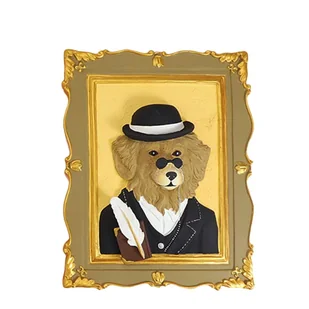 Malowanie 3D - Płaskorzeźba Pies dżentelmen - Zabawki kreatywne Malowanie 3D - Płaskorzeźba Pies dżentelmen - Zabawki kreatywne - miniaturka - grafika 1