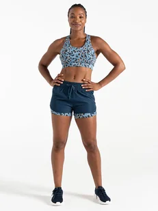 Dare 2b Szorty sportowe "Sprint Up" w kolorze granatowym - Spodnie sportowe damskie - miniaturka - grafika 1