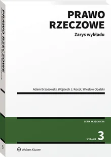 Wolters Kluwer Prawo rzeczowe. Zarys wykładu (wyd.3) praca zbiorowa - Prawo - miniaturka - grafika 2