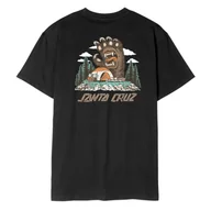 Koszulki męskie - t-shirt SANTA CRUZ Screaming Grizzly T-Shirt Black - miniaturka - grafika 1