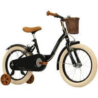 Rowery - Rower dziecięcy HUFFY Retro Vintage 16 cali dla chłopca Czarny mat - miniaturka - grafika 1