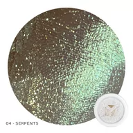 Cienie do powiek - Many Beauty Many Beauty - Błyszczący pigment kosmetyczny - Galaxy - 2 ml - S-04 SERPENTS - miniaturka - grafika 1