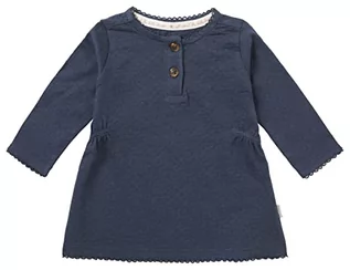 Sukienki - Noppies Baby Girls Dress Norlina Long Sleeve Sukienka do gry dla dzieci, Indie Ink - N043, 62 - grafika 1