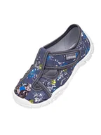 Kapcie damskie - Dziewczęce kapcie z morskim nadrukiem różowe Befado - miniaturka - grafika 1