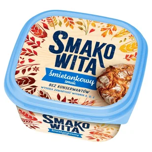 Smakowita Śmietankowy Smak 450 G. Margaryna Półtłusta - Szybkie dania obiadowe - miniaturka - grafika 1