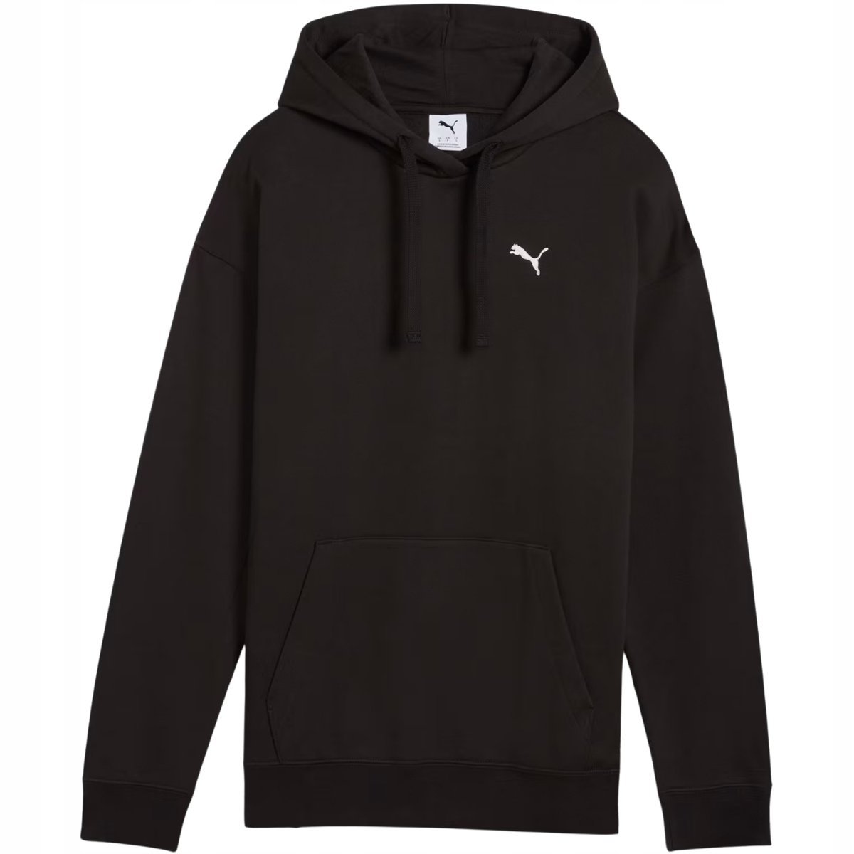 Bluza damska Puma ESS Comfort Hoodie FL czarna 682384 01 XL