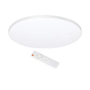 Milagro LAMPA sufitowa SIENA 3703 okragła OPRAWA natynkowa LED 60W plafon biały 3703 - Lampy sufitowe - miniaturka - grafika 1