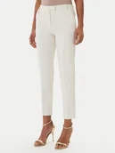 Spodnie damskie - Fracomina Spodnie materiałowe FR26SV4002W42901 Brązowy Slim Fit - miniaturka - grafika 1