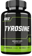 Aminokwasy - MZ-STORE L-TYROSINE 500MG TYROZYNA 120 KAPSUŁEK - miniaturka - grafika 1