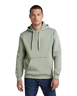G-STAR RAW Męska bluza z kapturem Premium Core, Niebieski (Iceberg Green C235-c959), XS - Bluzy męskie - miniaturka - grafika 1
