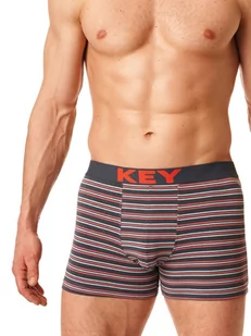 SZORTY KEY MXH-326 B22 (kolor szary, rozmiar M) - Majtki męskie - miniaturka - grafika 1