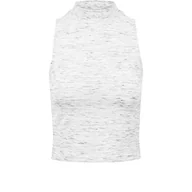 Koszulki i topy damskie - Urban Classics Damski top Ladies Space Dye, różnokolorowy (wht/blk 224), XS - miniaturka - grafika 1