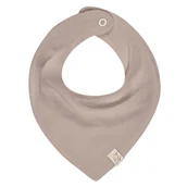 Śliniaki i fartuszki - Lniana apaszka Linen Dark Beige, BabySteps - miniaturka - grafika 1