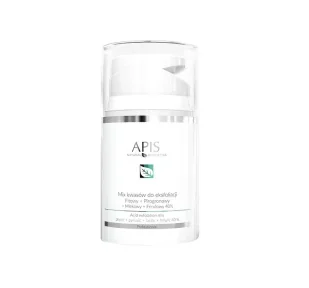 APIS Natural Cosmetics APIS - Exfoliation Acid mix kwasów do eksfoliacji Fitowy + Pirogronowy + Mlekowy + Ferulowy 40% 50ml - Serum do twarzy - miniaturka - grafika 1