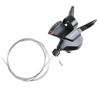 Części rowerowe - Manetka przerzutki przedniej Shimano M315 3-rzędowa - miniaturka - grafika 1
