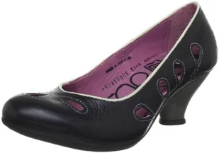 Fly London Fiji czółenka damskie, czarny - Czarny Black Beige 005-35 EU - Czółenka - miniaturka - grafika 1