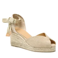 Espadryle damskie - Espadryle Castañer Bilina/6/002 023003-2017 Beżowy - miniaturka - grafika 1