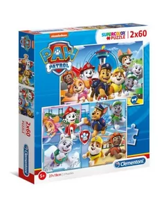 Clementoni Puzzle 2x60 Paw Patrol - Puzzle - miniaturka - grafika 2