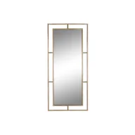 Lustra - Lustro ścienne Home ESPRIT Gold Crystal Iron Modern 96 x 5 x 208 cm - miniaturka - grafika 1