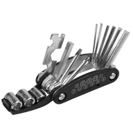 Klucze i nasadki - Zestaw kluczy rowerowych 16w1 Multitool Uniwersalny - miniaturka - grafika 1