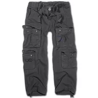 Spodnie męskie - Brandit Spodnie dresowe Pure Vintage Trousers Czarny, kolor: czarny , rozmiar: m 1003-2 - miniaturka - grafika 1
