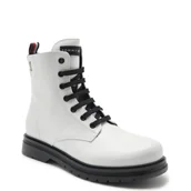 Buty dla dziewczynek - Tommy Hilfiger Botki | z dodatkiem skóry - miniaturka - grafika 1