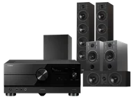 Kino domowe - Yamaha RX-A4A (czarny) + Diva 6 + 3 + 7 (czarny) + Basso 880 - miniaturka - grafika 1