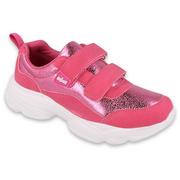 Buty dla dziewczynek - Obuwie dziecięce sportowe Befado 516X106 różowe - miniaturka - grafika 1