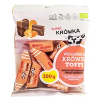 Cukierki - KRÓWKI O SMAKU TOFFI BEZMLECZNE BEZGLUTENOWE BIO 100 g - ME GUSTO (SUPER KRÓWKA) - miniaturka - grafika 1