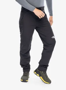 Spodnie softshell The North Face Diablo Reg Tapered Pant - tnf black - Odzież trekkingowa męska - miniaturka - grafika 1