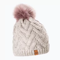 Czapki i chusty sportowe damskie - Buff Unisex Adult 123515.014.10.00 Knitted & Fleece HAT Caryn Cru, rozmiar uniwersalny 123515.014.10.00 - miniaturka - grafika 1