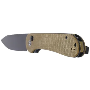 CIVIVI Knife Button Lock Elementum Olive Micarta, Black Stonewashed (C2103B) - Noże - miniaturka - grafika 6
