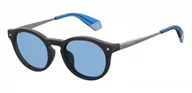 Okulary przeciwsłoneczne - Okulary przeciwsłoneczne 6081/g/cs Cat. 3 Panto Steel Black/Grey/Blue - miniaturka - grafika 1