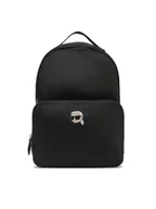 Plecaki - KARL LAGERFELD Plecak A1W30137 Czarny - miniaturka - grafika 1