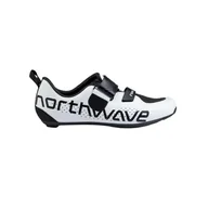 Buty rowerowe - Buty triathlonowe NORTHWAVE Tribute Carbon biały - miniaturka - grafika 1